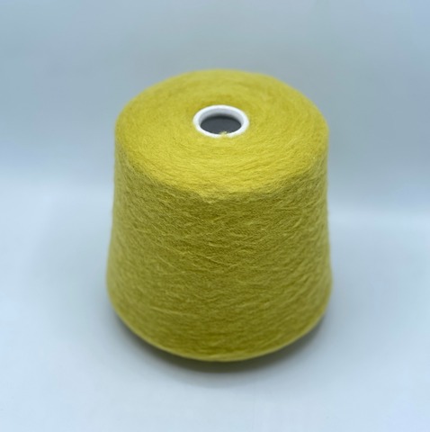 Luxury Production by Ri.Go, Fluffy Cashmere, 920м. 50% Кашемир,30% Меринос, 20% Полиамид, Желто-зеленый, 37571