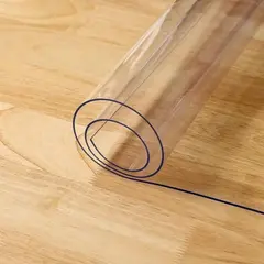 Скатерть жидкое (гибкое) стекло на стол 60х100х0,08 см прозрачная