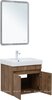Aquanet 345351 Тумба с раковиной Оптима 60 цв. дуб рустикальный (345351)