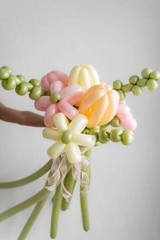 Букет из шаров Пастельный