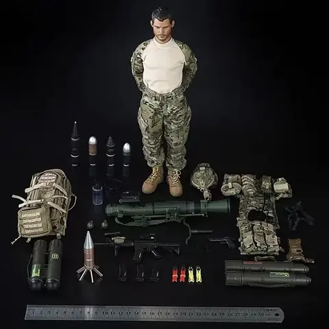 Фигурка Солдата 101-й воздушно-десантной дивизии США 1/6