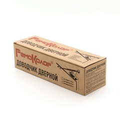 Доводчик дверной 15-25кг, белый (РемоКолор) 41-5-010
