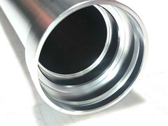 Внешний стакан пера вилки для Suzuki GSX-S1000 2017-2024 г.в. / Серебро