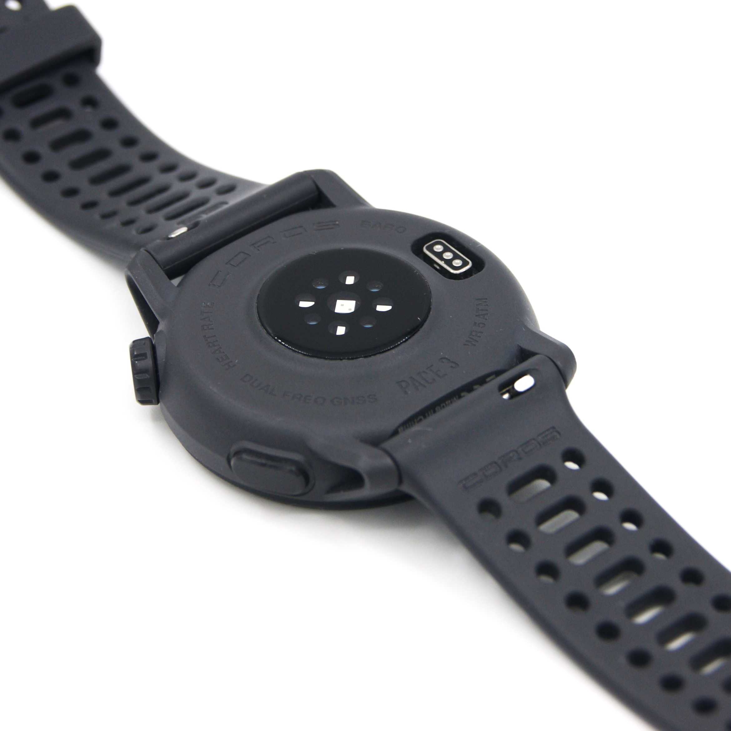 Coros Pace 3 Black Silicone