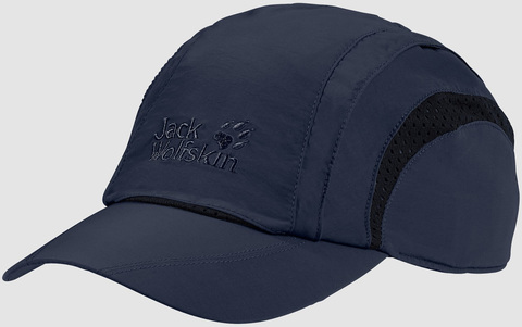 Картинка кепка Jack Wolfskin Vent Pro Cap night blue - 1