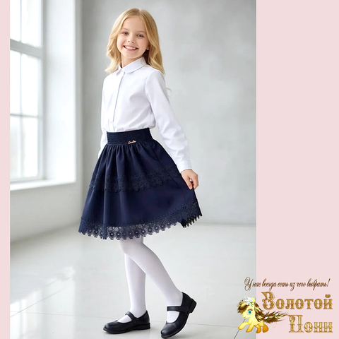 Юбка девочке (7-11) 260608-MD-4672
