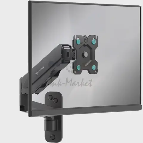 Кронштейн для телевизора Onkron G150 черный 13"-34" макс.8кг настенный поворот и наклон верт.перемещ.