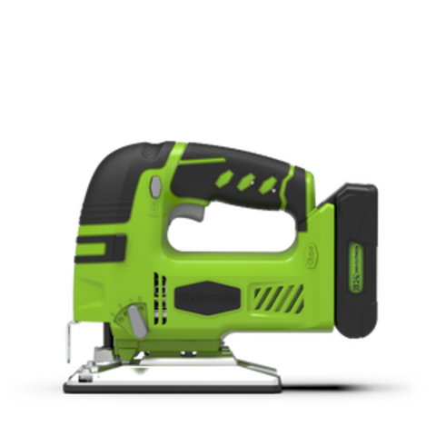 Аккумуляторный лобзик Greenworks G24JS, 3600707,24v, без АКБ и ЗУ