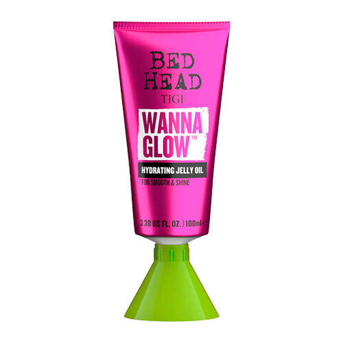 Tigi Bed Head Wanna Glow Hydrating Jelly Oil - Увлажняющее желеобразное масло для сияющих гладких волос