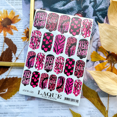 Пленки LAQUE NAIL WRAPS №55