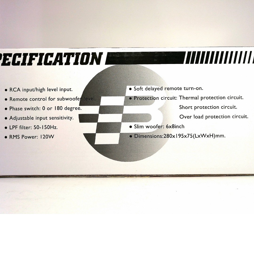 Сабвуфер BOS MINI BOS 668C