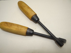 Ключ отвертка торцевой с внутренним четырехгранником 6мм соотв. ГОСТ СССР (деревянная ручка)