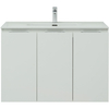 Aquanet 277530 Тумба Алвита new 100 подвесная 3 дв. цв.белый матовый (277530)