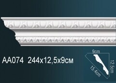 Карниз потолочный гибкий AA074F