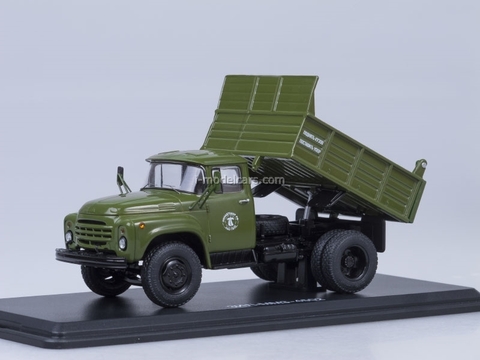 ZIL-MMZ-4502 tipper later grille metal body khaki Start Scale Models (SSM) 1:43