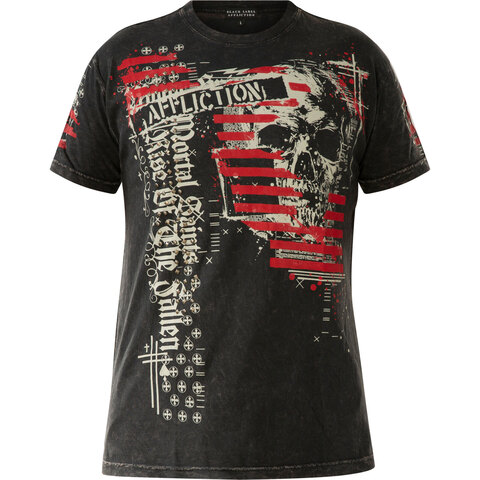 Affliction | Футболка мужская Mortal Saints A24627 перед