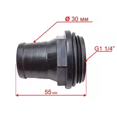 Штуцер QUATTRO ELEMENTI Sewage 250F Ci выходной 32 мм (771-763-049)