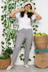 Брюки Мэйзи (серые) Б13420-8М LT Collection