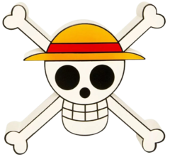 Лампа One Piece Lamp Skull