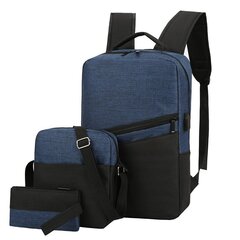 Çanta \ Bag \ Рюкзак USB charging laptop bags blue