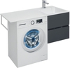 Aquanet 243662 Тумба Алвита 48 цв.серый антрацит (243662)