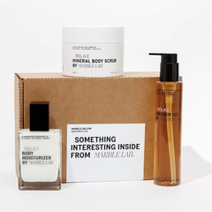 Marble Lab Набор для тела Relax, 100 мл + 200 г + 200 г