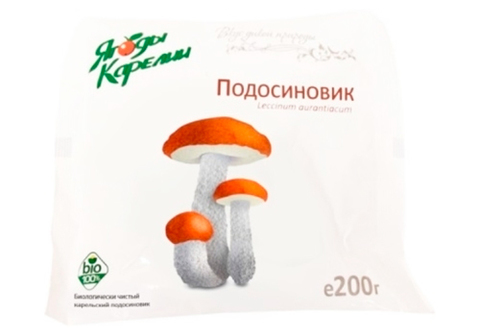 Подосиновики быстрозамороженные, 200г