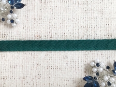 Лента киперная, хлопок, ш. 1 см, морская волна