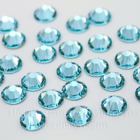 2058 Стразы Сваровски холодной фиксации Light Turquoise ss 20 (4,6-4,8 мм), 10 штук ()