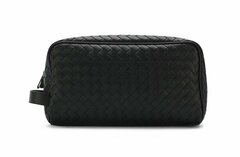 Кожаный несессер с плетением Bottega Veneta Intrecciato