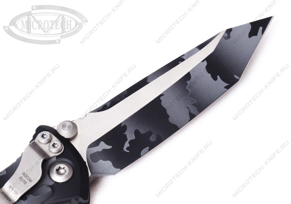 Нож Microtech Socom Elite 161-1UCS Urban Camo Tanto - фотография 