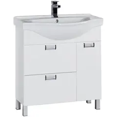 Aquanet 173128 Компл.3 - Тумба Сити 80 бел.(003) (173128) фото