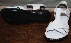 Белые сандалии женские Evromoda 15 White.