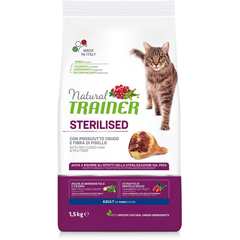 Natural Trainer Cat Adult Sterilised - Dry-Cured Ham