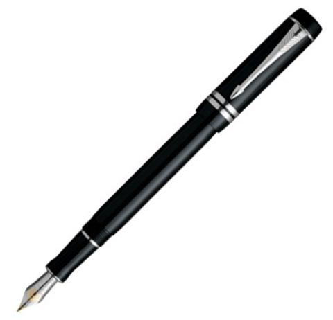 Ручка перьевая Parker Duofold F89 Black PT International (S0690560)