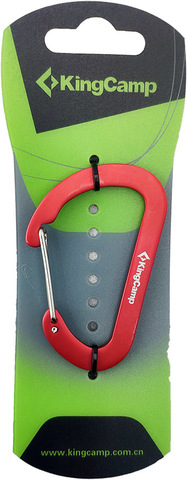 Картинка брелок Kingcamp D-Shape Carabiner 8014  - 1