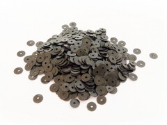 Пайетки металлические д4мм  черный