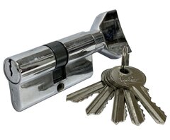 Механизм цилиндрический с английским ключом серия V VC60-5CP хром