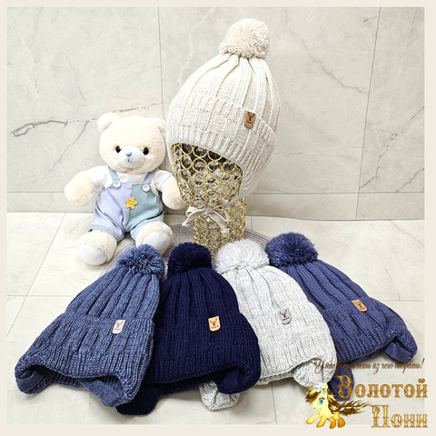Шапка на синтепоне мальчику (2-5) 230919-Ш5100