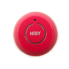 Пульт управления камерой смартфона Hisy в виде кнопки, розовый