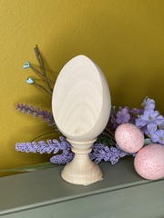 Яйцо со срезом на подставке, 13х6см