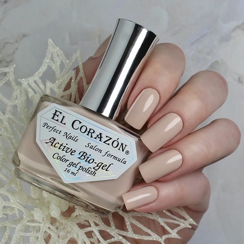 El Corazon 423/ 371 active Bio-gel  Cream холодный светлыйбеж
