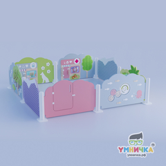 Модульный игровой манеж «Яслиград»