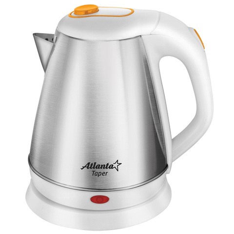 Чайник металлический электрический ATH-2433 (white)