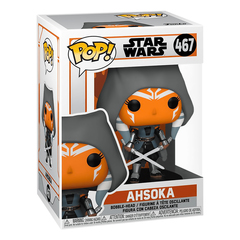 Фигурка Funko POP! Bobble Star Wars Mandalorian Ahsoka (hooded) (Exc) 58285