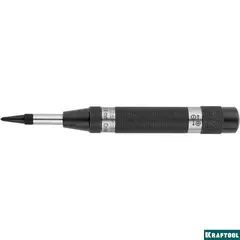 KRAFTOOL 150 мм, 2.6мм, высокоточный автоматический кернер со сменными наконечниками (21425-15)