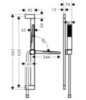 Hansgrohe Pulsify 24370670 Душевой гарнитур (чёрный матовый)