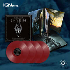 Виниловая пластинка. OST - The Elder Scrolls V: Skyrim - Ultimate Edition (IGN Exclusive Color)
