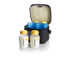 Сумка с контейнерами-бутылочками для хранения молока (стандарт)