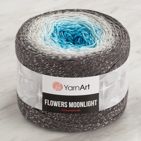 Flowers  Moonlight (Yarn Art)